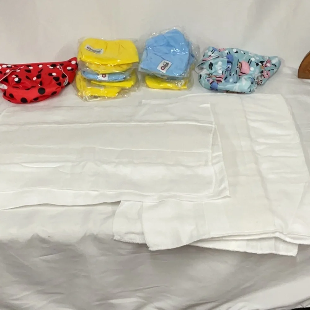 BUNDLE of 11 cloth diapers and 11 covers